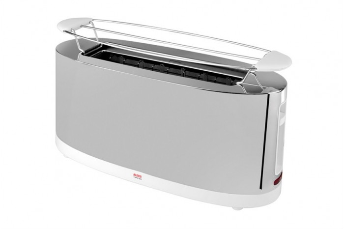 ALESSI - Steel toaster with heaters