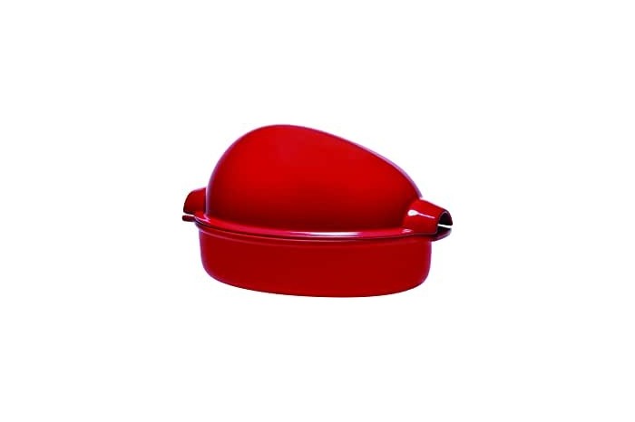 Emile Henry - Chicken Cooker - Small Red