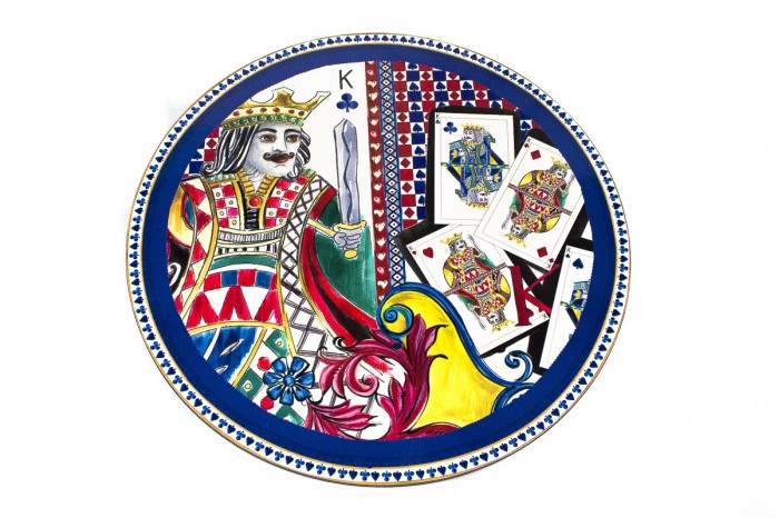 Tischsets Nr. 4 BACI MILANO Queen of Multicolor Hearts